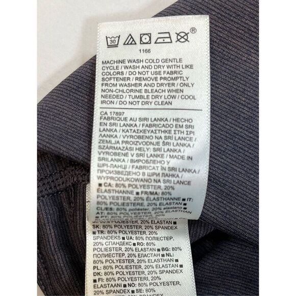 Athleta Womens Ultimate Stash Pocket Heather 7/8 Tight Blue HearthRose SizeLarge - Picture 9 of 16